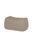 Yam medium pouf Brusvik65 Light brown