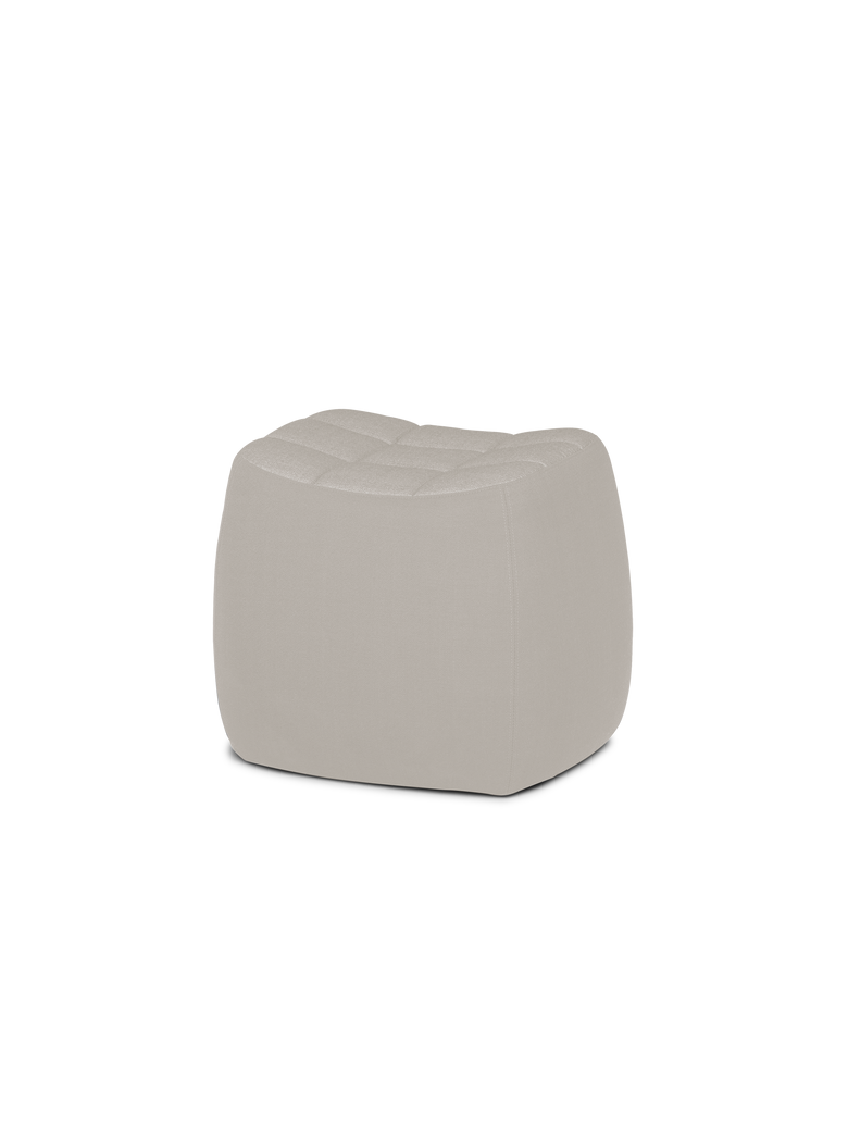 Yam small pouf Brusvik02 Light warm grey