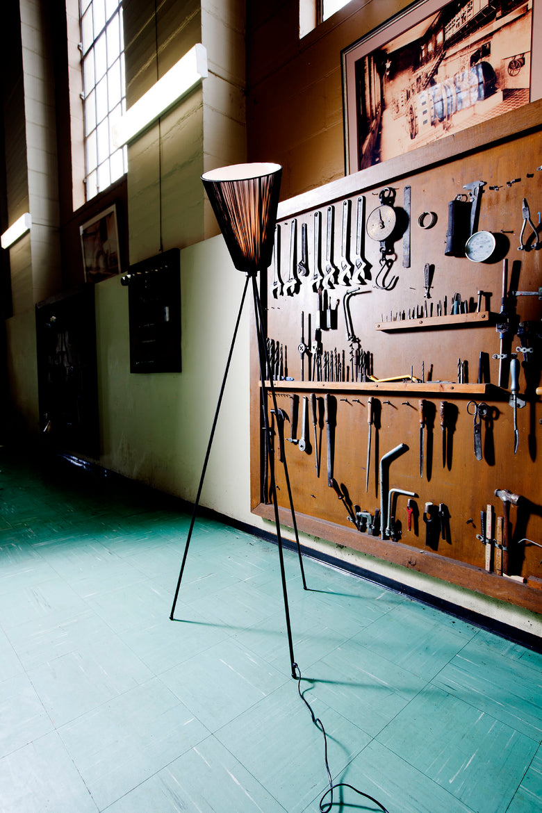 Oslo Wood floor lamp