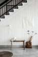 Pal bench smoked oak stairs front Photo P O Solvberg