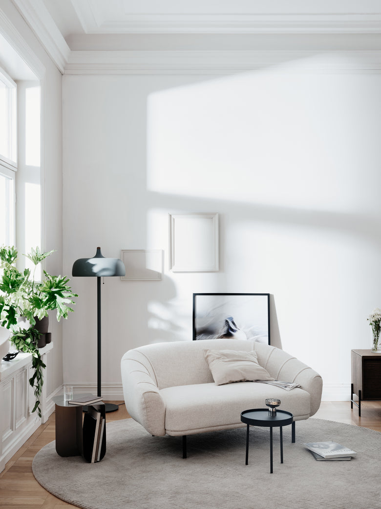 Plis sofa 2 seater Moss04 front Ph Einar Aslaksen