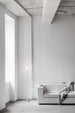 Snowball floor lamp
