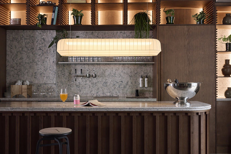 Tradition linear pendant lamp