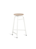 Treble Barstool H65 White-oak wood-seat