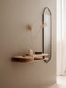 Valet wall console light oak hallway Photo Einar Aslaksen