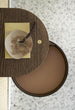 Valet wall drawer smoked oak top view ph Chris Tonnesen